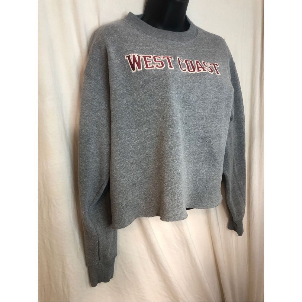JOHN GALT BY BRANDY MELVILLE GRAY WEST COAST SWEATER ONE SIZE MADE IN ITALY